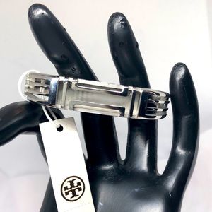 Tory Burch for Fitbit metal hinged bracelet
